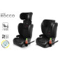 ROCCO SEGGIOLINO AUTO ECOPELLE SUPPORTO 2W1 E SIZE 100-150 CM R129 ISOFIX (Cod. AP-B625-641BE_A4x4)