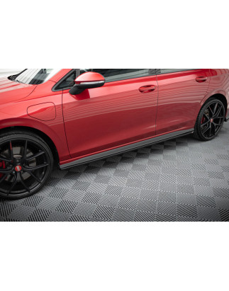 Diffusori minigonne V.1 Volkswagen Golf GTI / GTE / GTI Clubsport / GTD / R-Line Mk8 (Cod. M-VW-GO-8