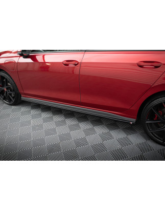 Diffusori minigonne V.1 Volkswagen Golf GTI / GTE / GTI Clubsport / GTD / R-Line Mk8 (Cod. M-VW-GO-8