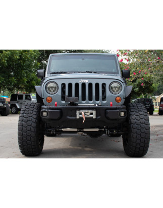 JEEP WRANGLER JK 2007-2018 10TH ANNIVERSARY PROTEZIONE PIASTRA PER ANTERIORE PARAURTI CON KIT VITI 6