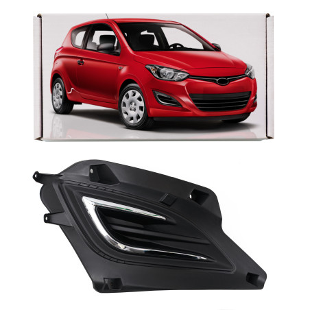 HYUNDAI I20 E PB 2012-2014 RESTYLING GRIGLIA ANTERIORE PARAURTI DESTRA 865241J500 / 865281J500 (Cod.