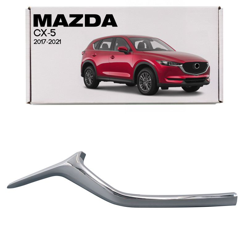 MAZDA CX-5 II KF 2017-2021 PRE-RESTYLING CROMATA MODANATURA MASCHERINA DESTRA KB8A507J1 (Cod. AP-B2C