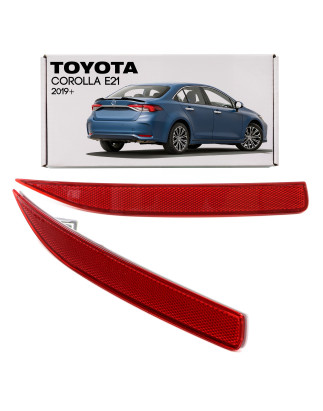 TOYOTA COROLLA XII E21 2019+ berlina POSTERIORE CATARIFRANGENTE PARAURTI DESTRO 8191002220 (Cod. AP-