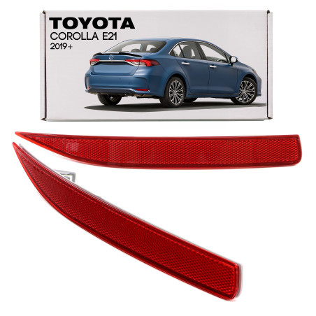 TOYOTA COROLLA XII E21 2019+ berlina POSTERIORE CATARIFRANGENTE PARAURTI DESTRO 8191002220 (Cod. AP-