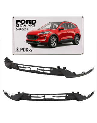 FORD KUGA MK3 III 2019-2024 PRE-RESTYLING INFERIORE GRIGLIA ANTERIORE PARAURTI CON PDC LJ6Z17D957C (