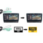 MITSUBISHI ASX 2010+ TELECAMERA POSTERIORE FULL HD DINAMICI LINEE (Cod. AP-2FFB-14551_A4x4)