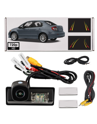 SUZUKI SX4 E GY berlina 2006-2013 TELECAMERA POSTERIORE FULL HD DINAMICI LINEE INTEGRATA CON LAMPADA