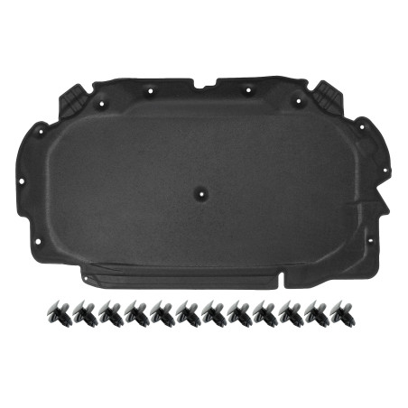 CITROEN C5 II RD 2007-2017 berlina PANNELLO FONOASSORBENTE COFANO CON CLIP 7979C4 (Cod. AP-6153-737A