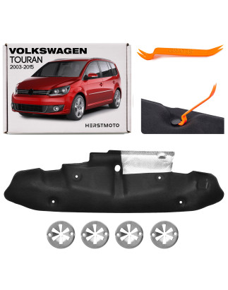 VOLKSWAGEN TOURAN E 2003-2015 PANNELLO FONOASSORBENTE SOTTOPARAPREZZA + CLIP 1T0863993G (Cod. AP-8F0