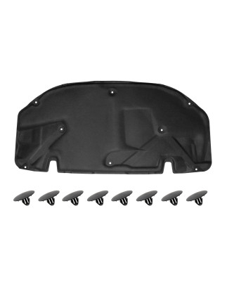 TOYOTA AVENSIS II T25 berlina 2003-2009 PANNELLO FONOASSORBENTE COFANO CON KIT CLIP 5334105030 / 533