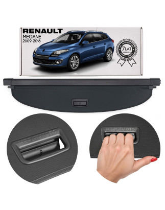 RENAULT MEGANE III 2009-2016 STATION WAGON CAPPELLIERA COPRIBAGAGLI NERA 79922002R (Cod. AP-7277-314