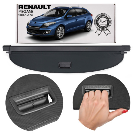 RENAULT MEGANE III 2009-2016 STATION WAGON CAPPELLIERA COPRIBAGAGLI NERA 79922002R (Cod. AP-7277-314