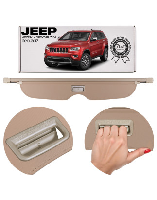 JEEP GRAND CHEROKEE IV WK2 2010-2017 PRIMA DEL SECONDO RESTYLING CAPPELLIERA COPRIBAGAGLI BEIGE 6FW0