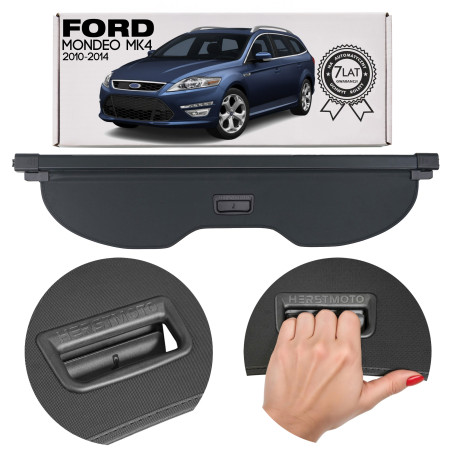 FORD MONDEO MK4 IV 2010-2014 STATION WAGON RESTYLING CAPPELLIERA COPRIBAGAGLI NERA BS71N55066A (Cod.
