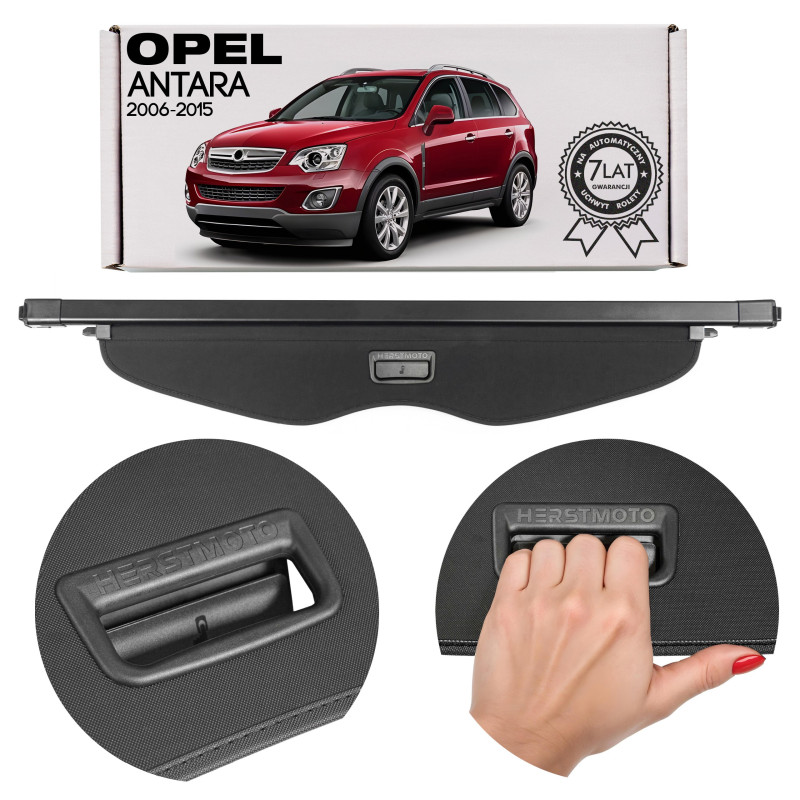 OPEL ANTARA 2006-2015 CAPPELLIERA COPRIBAGAGLI NERA 96829406 (Cod. AP-5D26-93987_A4x4)