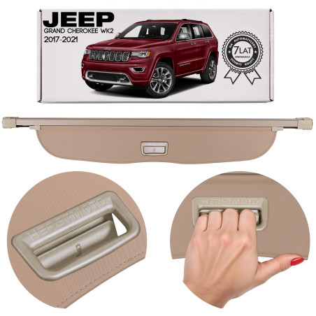 JEEP GRAND CHEROKEE IV WK2 2017-2021 SECONDO FACELIFTING CAPPELLIERA COPRIBAGAGLI BEIGE A1668100301 