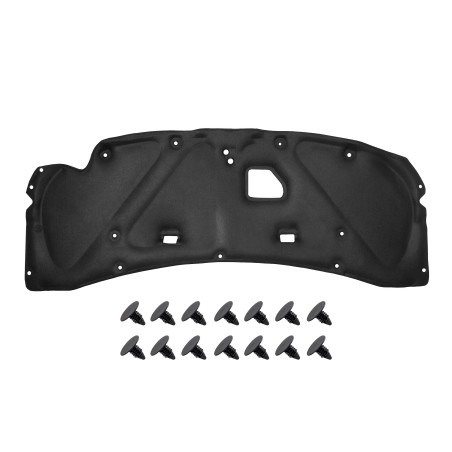 RENAULT KOLEOS E HY 2007-2016 PANNELLO FONOASSORBENTE COFANO CON KIT CLIP 65840JY00A (Cod. AP-42E2-5