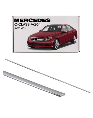 MERCEDES C-CLASS W204 2007-2014 CROMATA MODANATURA ANTERIORI PORTE SINISTRA A2047200180 (Cod. AP-13A
