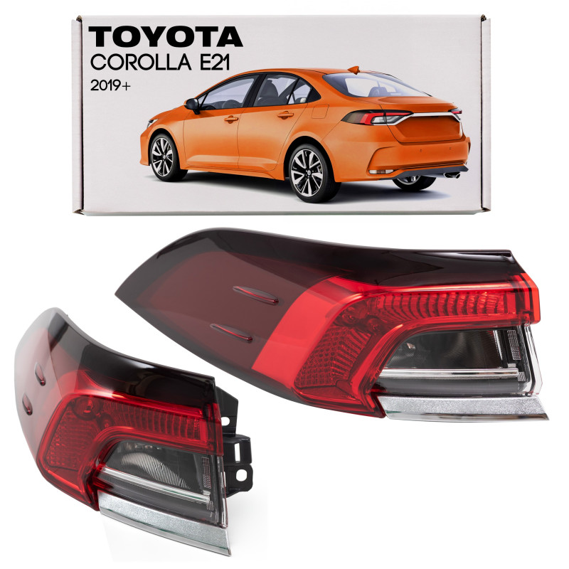 TOYOTA COROLLA XII E21 2019+ berlina CARROZZERIA FANALE POSTERIORE SINISTRA 8156102D10 (Cod. AP-0997