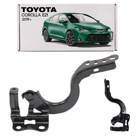 TOYOTA COROLLA XII E21 2019+ IN ACCIAIO CERNIERA COFANO DESTRO 5341002540 (Cod. AP-20AB-8592E_A4x4)