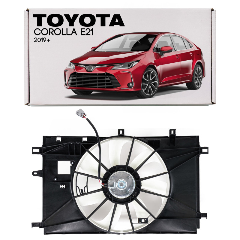 TOYOTA COROLLA XII E21 2019+ 1.6 / 2.0 BENZINA VENTOLA RADIATORE 163630T210 (Cod. AP-67D9-291CC_A4x4