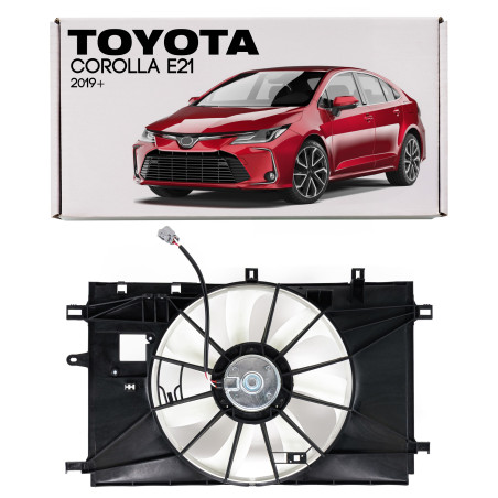 TOYOTA COROLLA XII E21 2019+ 1.6 / 2.0 BENZINA VENTOLA RADIATORE 163630T210 (Cod. AP-67D9-291CC_A4x4