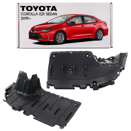 TOYOTA COROLLA XII E21 2019+ berlina POSTERIORE PROTEZIONE SOTTOSCOCCA 5839902170 (Cod. AP-DF3A-4513