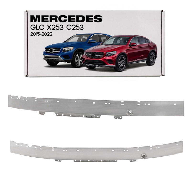MERCEDES GLC X253 C253 2015-2022 IN ALLUMINIO TRAVERSA RINFORZO ANTERIORE PARAURTI A2136201700 (Cod.