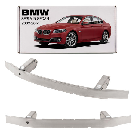 BMW SERIA 5 F10 berlina 2009-2017 IN ALLUMINIO TRAVERSA RINFORZO ANTERIORE PARAURTI ZONA ASSORBIMENT