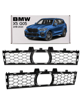 BMW X5 G05 2018-2023 GRIGLIA ANTERIORE PARAURTI CENTRALE CON FORO PER RADAR 51118069211 (Cod. AP-DD6