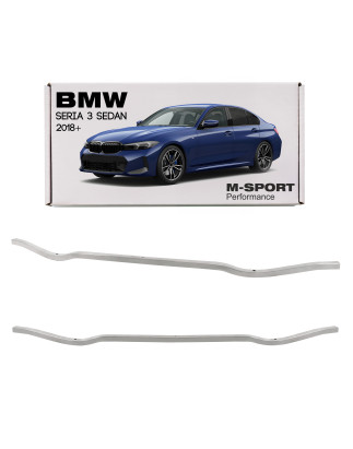 BMW SERIA 3 G20 M-PACCHETTO 2018+ berlina IN ALLUMINIO TRAVERSA INFERIORE RINFORZO ANTERIORE PARAURT