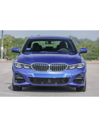 BMW SERIA 3 G20 2018-2022 PRE-RESTYLING MASCHERINA ANTERIORE CROMATO MASCHERINA DOPPIO RENE 51137449