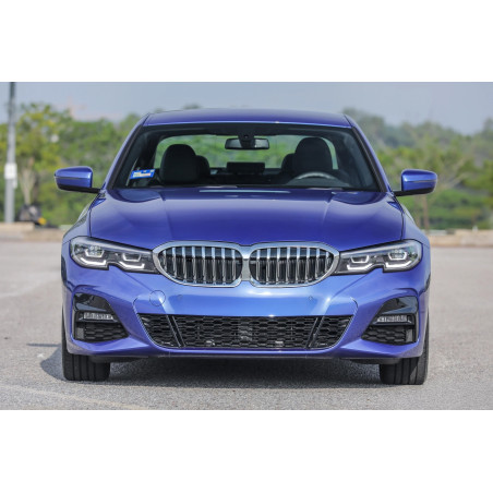 BMW SERIA 3 G20 2018-2022 PRE-RESTYLING MASCHERINA ANTERIORE CROMATO MASCHERINA DOPPIO RENE 51137449