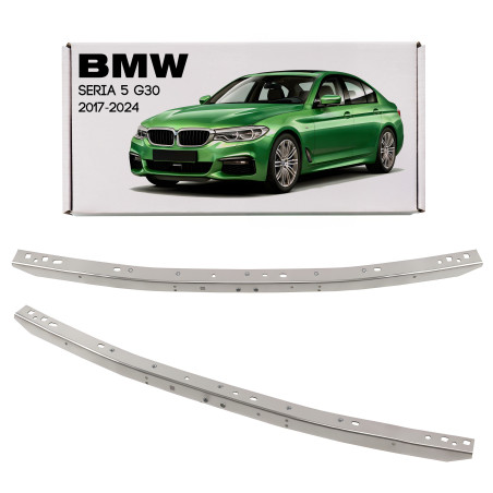 BMW SERIA 5 G30 2017-2024 IN ALLUMINIO TRAVERSA RINFORZO ANTERIORE PARAURTI 51647357209 (Cod. AP-687