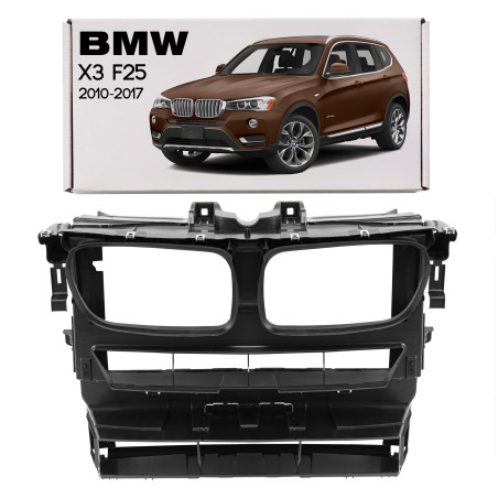 BMW X3 F25 2010-2017 CALANDRA FRONTALE VOLANTE ARIA SERRANDA CONDOTTO 51747210476 (Cod. AP-D36B-5296