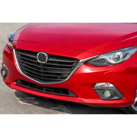 MAZDA 3 III BM 2014-2016 PRE-RESTYLING SINISTRA TAPPO FENDINEBBIA GRIGLIA PARAURTI SENZA CROMO BJE1-