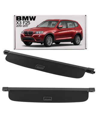 BMW X3 F25 2010-2017 CAPPELLIERA COPRIBAGAGLI NERA 51477335263 (Cod. AP-9A54-4689C_A4x4)
