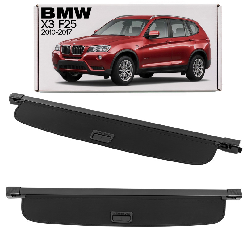 BMW X3 F25 2010-2017 CAPPELLIERA COPRIBAGAGLI NERA 51477335263 (Cod. AP-9A54-4689C_A4x4)