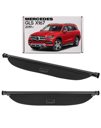 MERCEDES GLS X167 2019+ CAPPELLIERA COPRIBAGAGLI NERA A1678106900 (Cod. AP-573B-19514_A4x4)