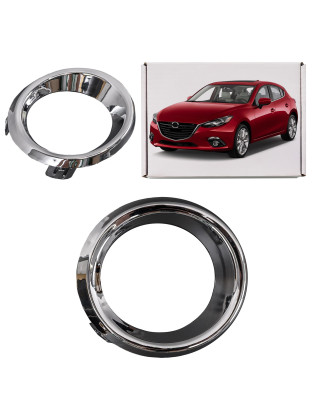 MAZDA 3 III BM 2014-2016 PRE-RESTYLING CROMATA CORNICE SINISTRA GRIGLIE FENDINEBBIA BJE1-50C12 (Cod.