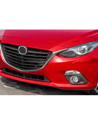 MAZDA 3 III BM 2014-2016 PRE-RESTYLING CROMATA CORNICE SINISTRA GRIGLIE FENDINEBBIA BJE1-50C12 (Cod.