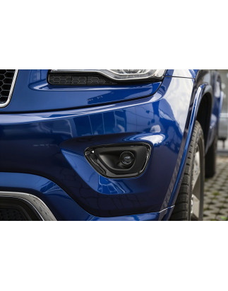 JEEP GRAND CHEROKEE IV WK2 2014-2017 RESTYLING GRIGLIA ANTERIORE PARAURTI TAPPO FARI FENDINEBBIA NER