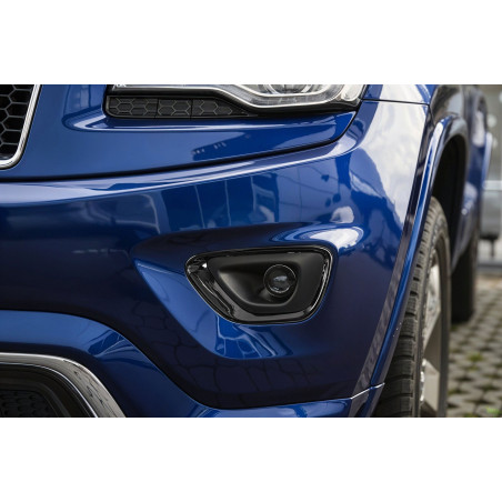JEEP GRAND CHEROKEE IV WK2 2014-2017 RESTYLING GRIGLIA ANTERIORE PARAURTI TAPPO FARI FENDINEBBIA NER