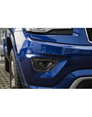 JEEP GRAND CHEROKEE IV WK2 2014-2017 RESTYLING GRIGLIA ANTERIORE PARAURTI TAPPO FARI FENDINEBBIA NER