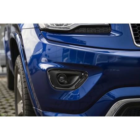 JEEP GRAND CHEROKEE IV WK2 2014-2017 RESTYLING GRIGLIA ANTERIORE PARAURTI TAPPO FARI FENDINEBBIA NER