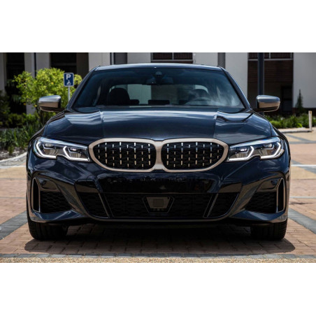 BMW SERIA 3 G20 2018+ MASCHERINA ANTERIORE DIAMOND SATINATO MASCHERINA DOPPIO RENE 51138079742 (Cod.