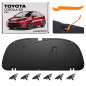 TOYOTA COROLLA XII E21 2019+ berlina PANNELLO FONOASSORBENTE COFANO CON CLIP 5334102370 (Cod. AP-80D