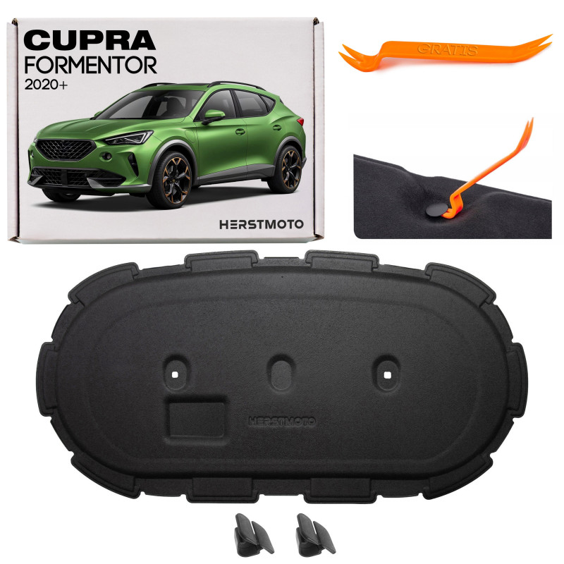CUPRA FORMENTOR 2020+ PANNELLO FONOASSORBENTE COFANO CON CLIP 5FA863831 (Cod. AP-083E-92068_2_A4x4)
