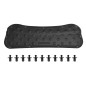 KIA RIO III UB 2011-2017 PANNELLO FONOASSORBENTE COFANO CON CLIP 841161W000 (Cod. AP-F096-8550B_A4x4