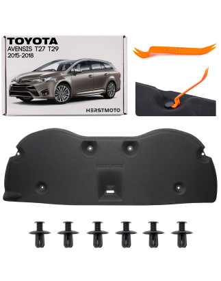 TOYOTA AVENSIS III T27 T29 2015-2018 DOPO IL SECONDO RESTYLING PANNELLO FONOASSORBENTE COFANO CON CL